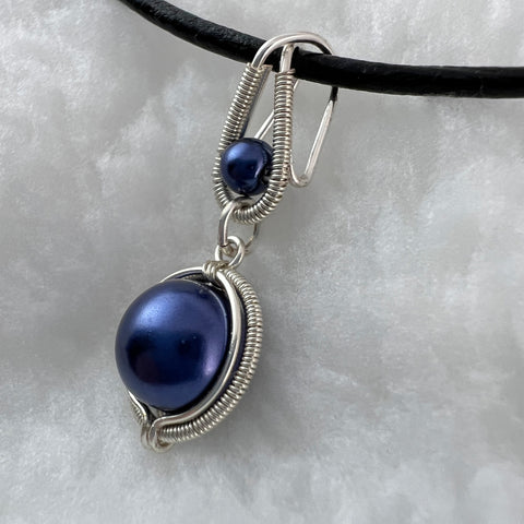 Coiled Drop Pendant