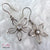 Pointed Petal Flower Earrings